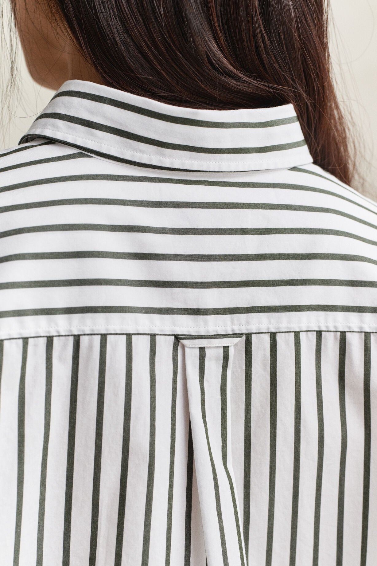 Relaxed Classic Poplin Striped Shirt