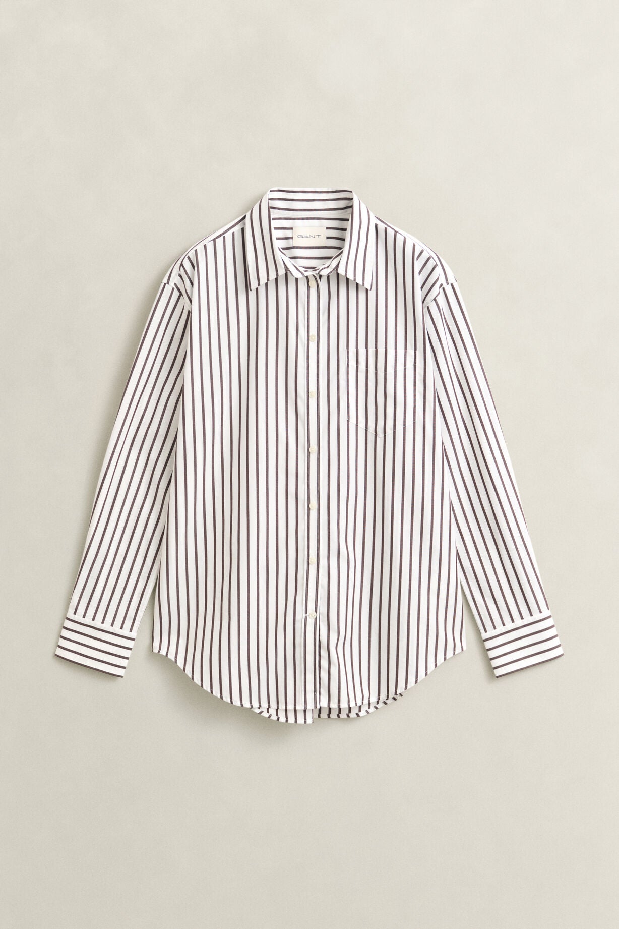 Relaxed Classic Poplin Striped Shirt