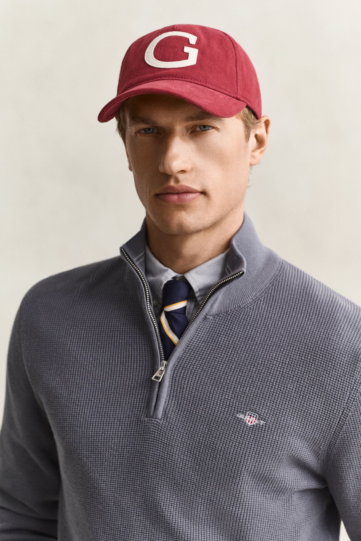 G Badge Moleskin Cap