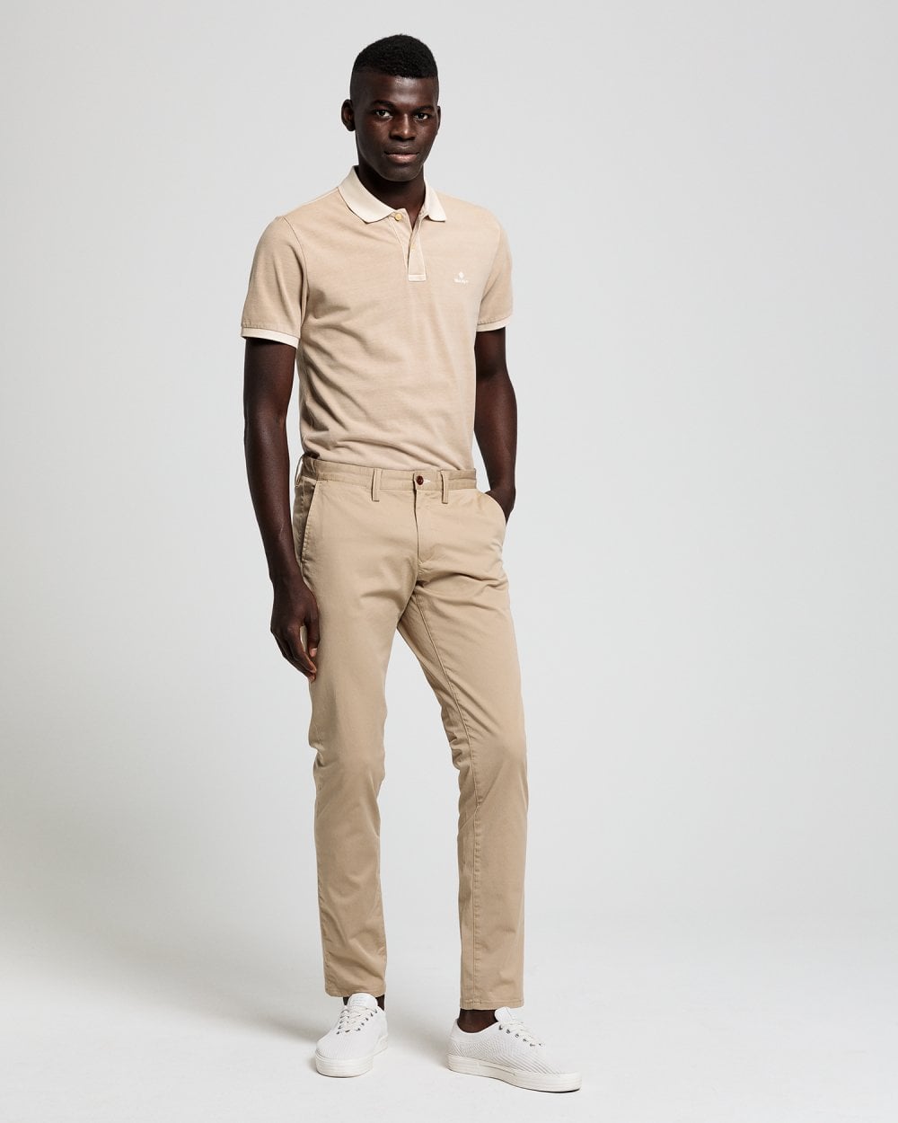 Slim Fit Twill Chinos