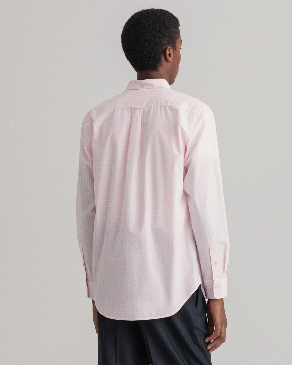 Regular Fit Gingham Broadcloth Shirt