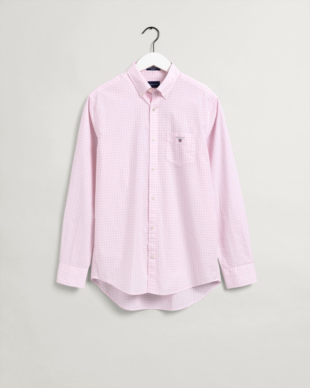 Regular Fit Gingham Broadcloth Shirt