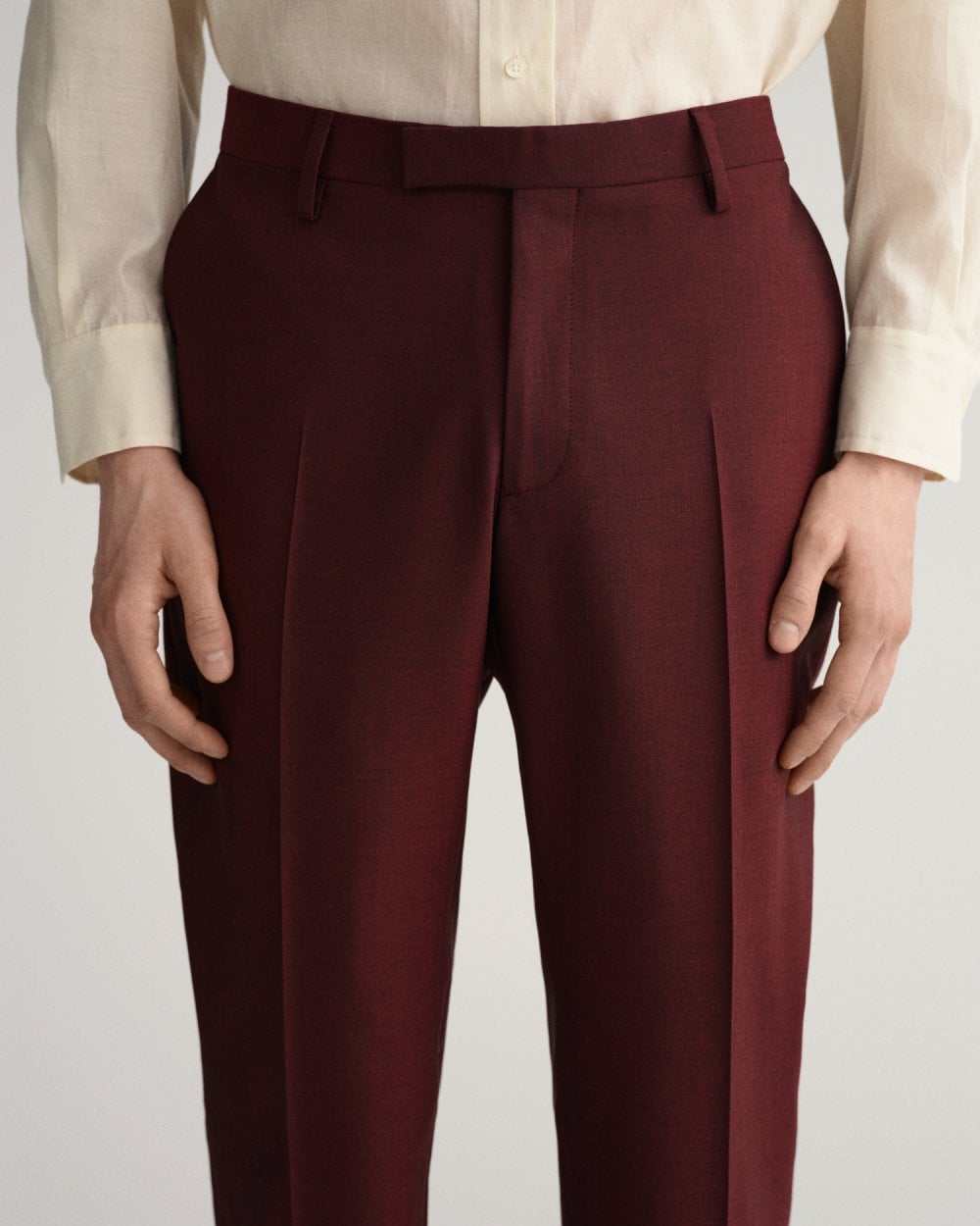Hallden Slim Fit Color Suit Pants