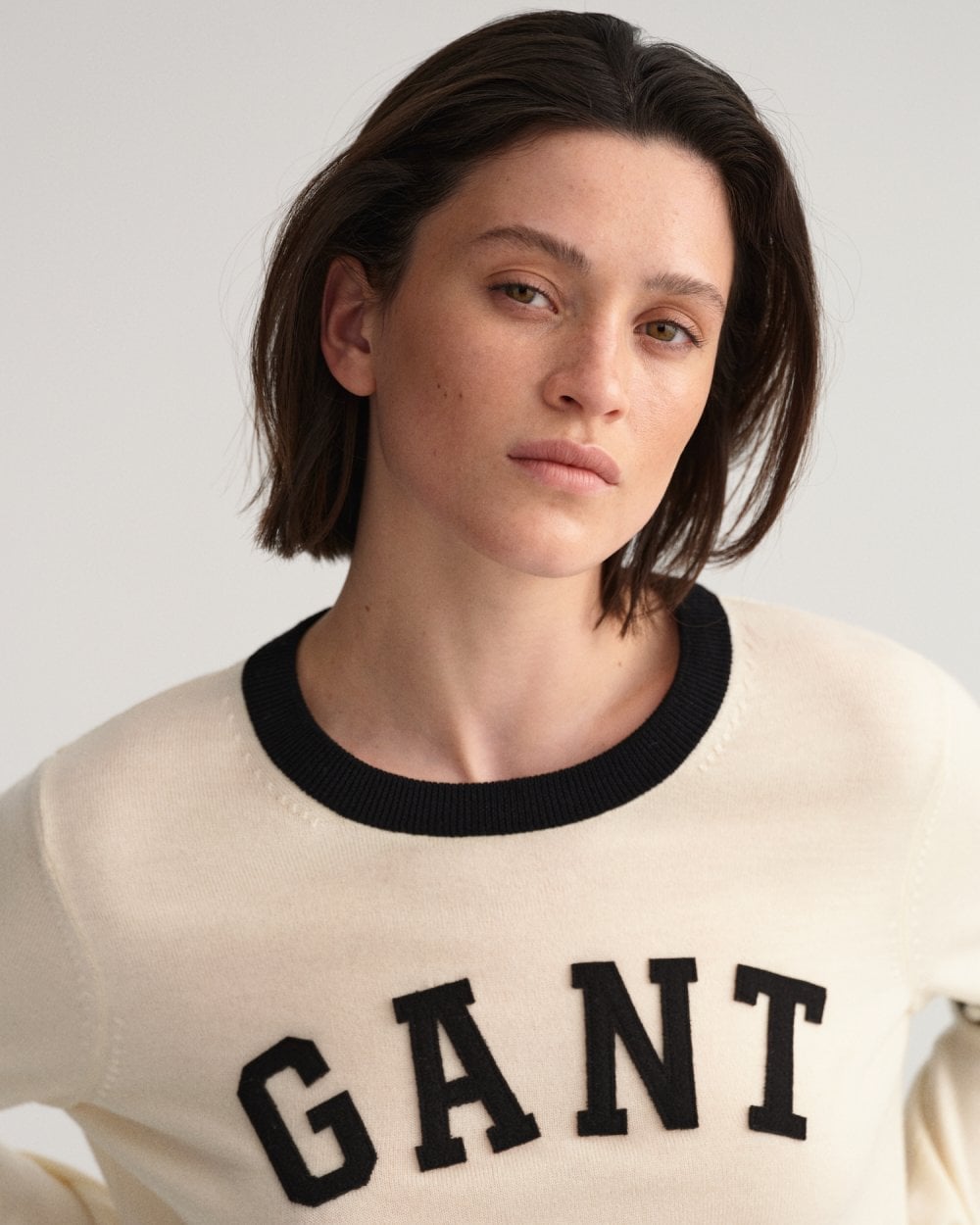 Collegiate Crew Neck Sweater