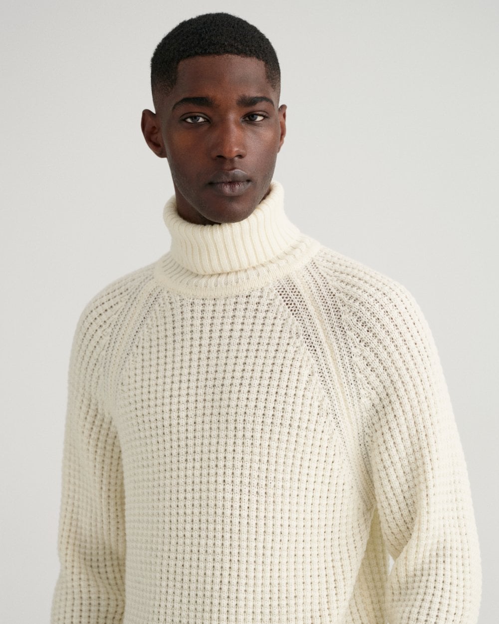 Textured Rollneck Sweater