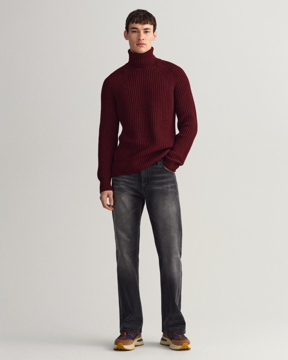 Textured Rollneck Sweater