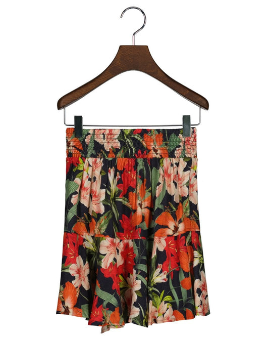 Teen Girls Tropical Print Woven Skirt