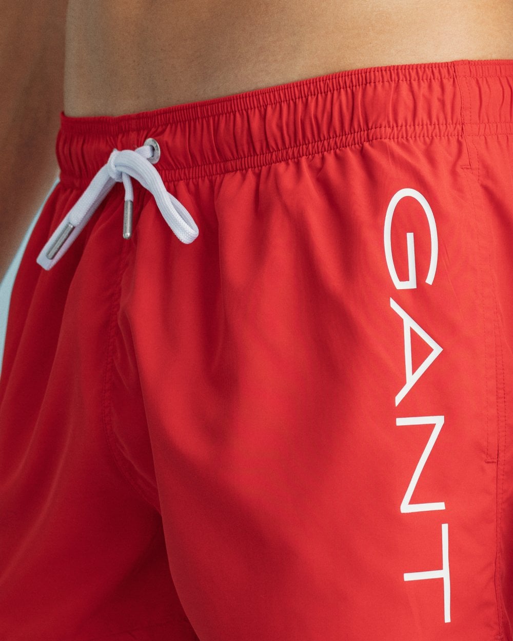 Long Cut Lightweight Logo Swim Shorts