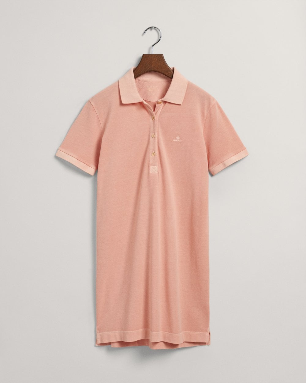 Sunfaded Pique Polo Dress