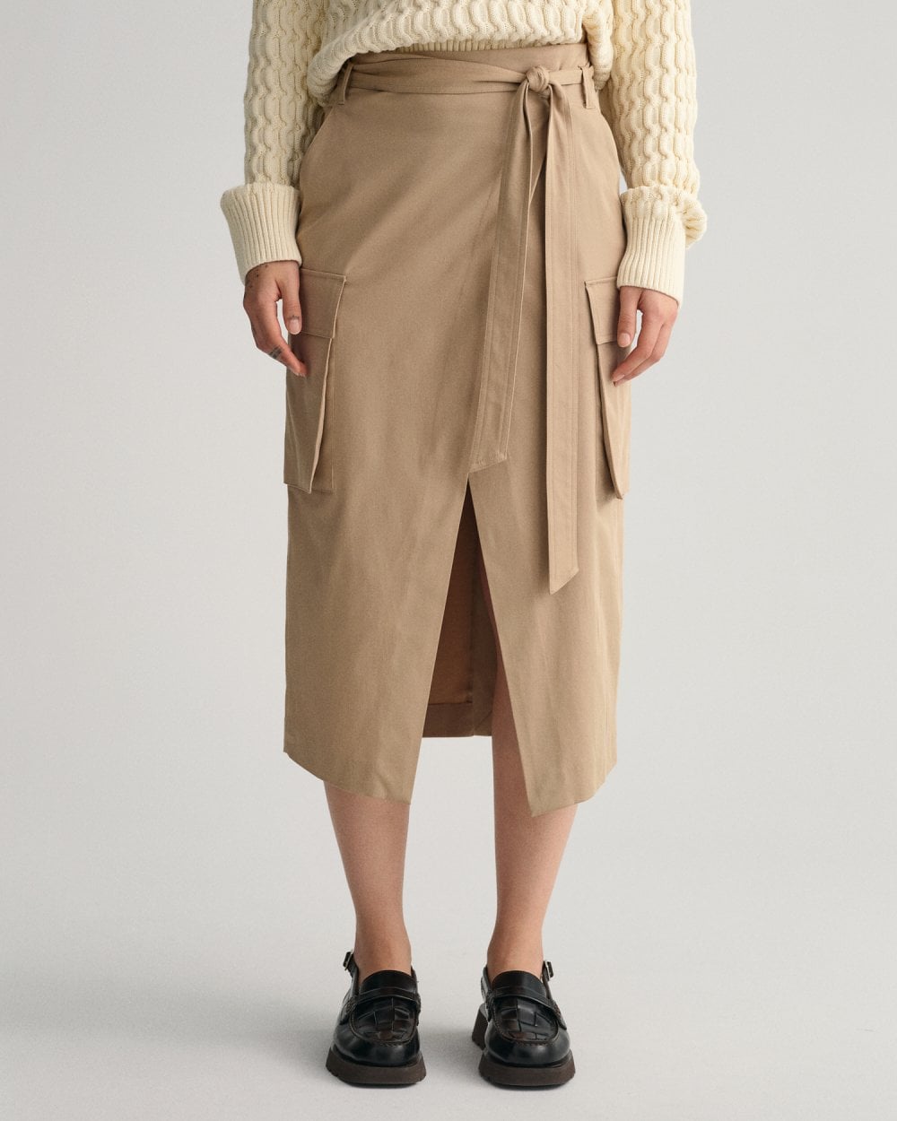 Utility Chino Skirt