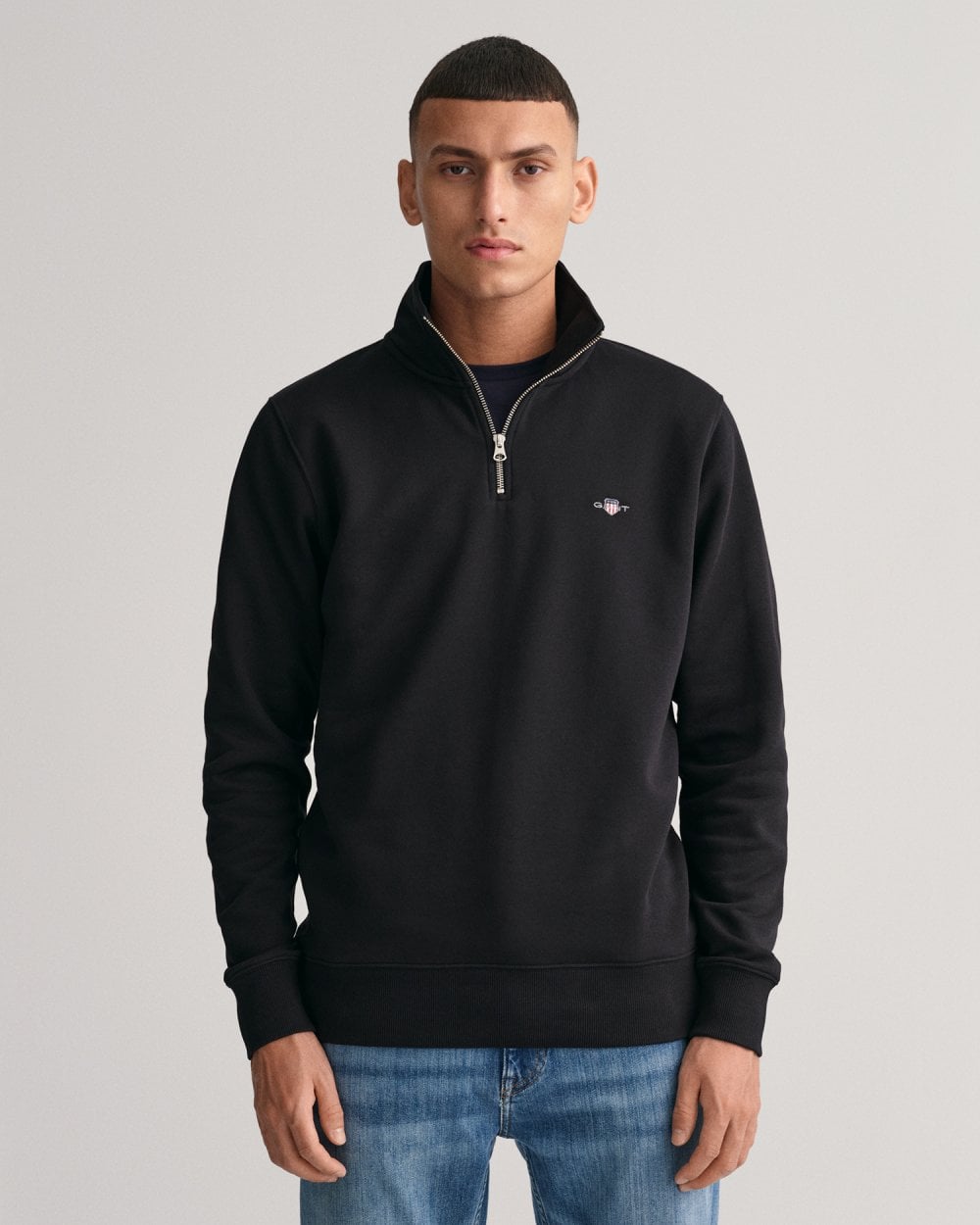 Gant Shield Half-Zip Sweatshirt – Gant UAE