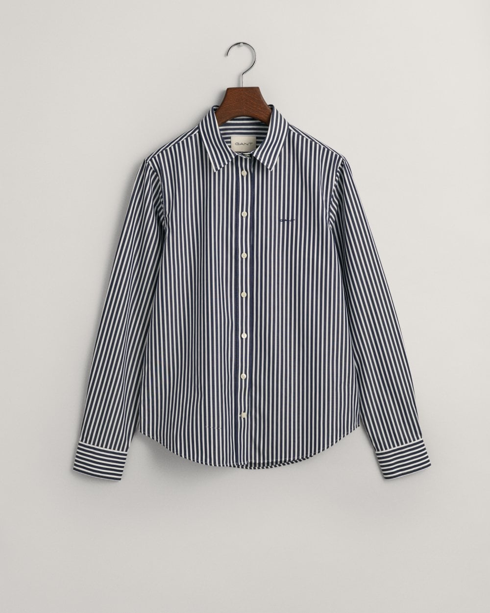 Regular Fit Striped Poplin Shirt