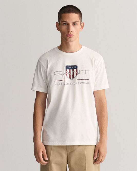 Archive Shield T-Shirt S / White