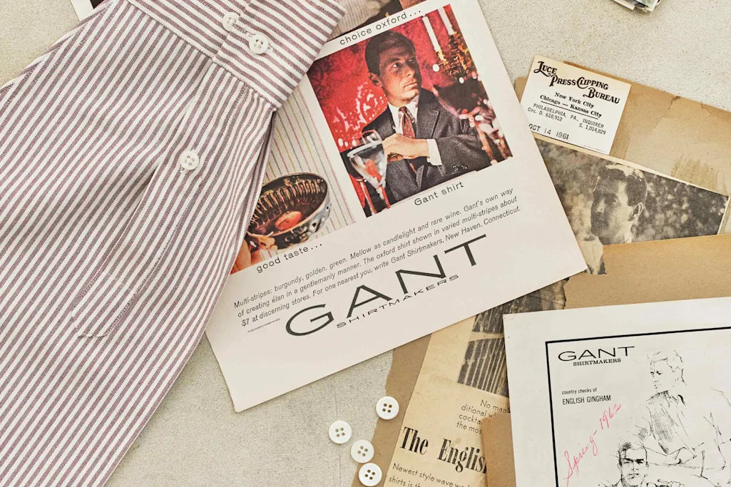 بدأ كل شيء بقميص. منذ بدايتنا في نيو هافن عام 1949، كانت Gant رائدة في مجال الملابس الرياضية الأمريكية.