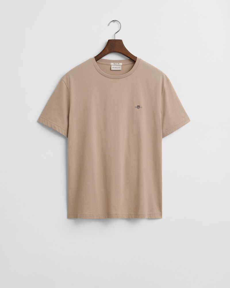 REG SHIELD SS T-SHIRT Brown / S