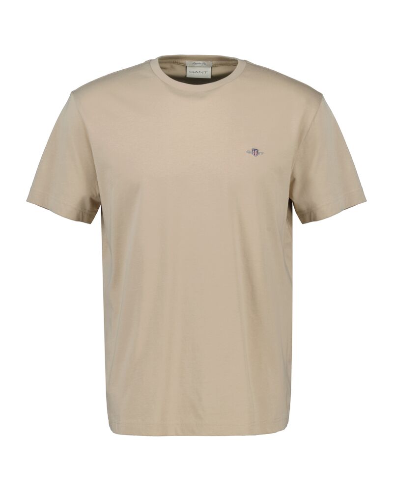 REG SHIELD SS T-SHIRT Brown / S