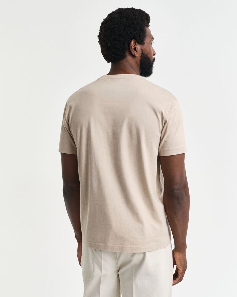 REG SHIELD SS T-SHIRT Brown / S