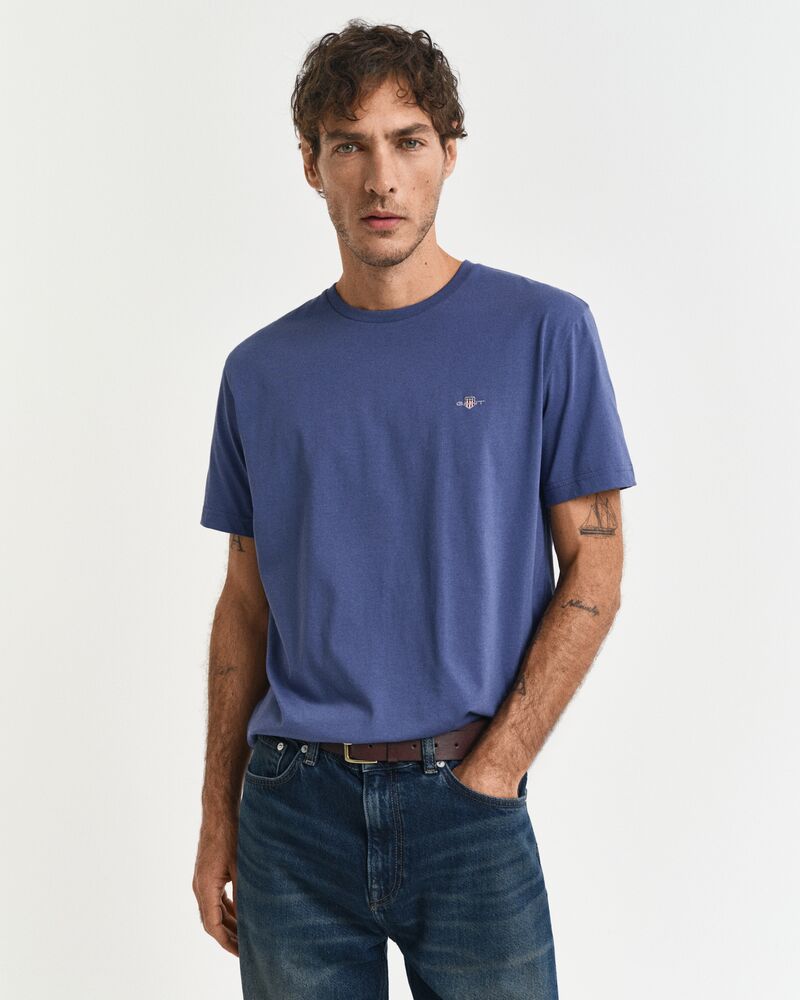 REG SHIELD SS T-SHIRT Blue / S