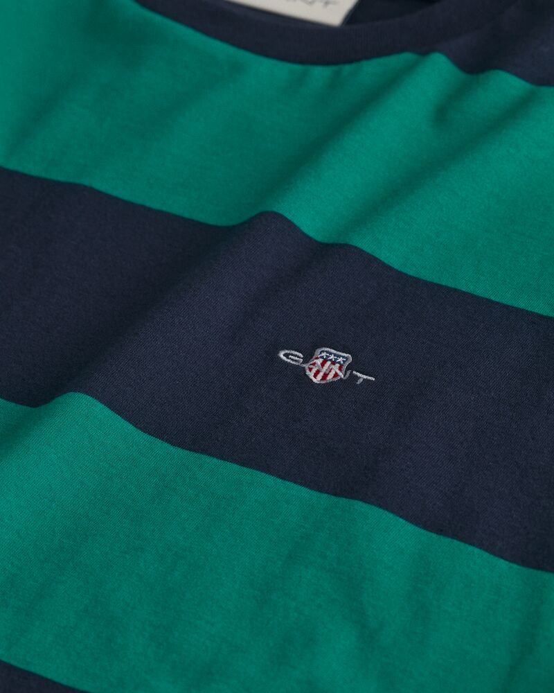 BAR STRIPE SS T-SHIRT Green / S