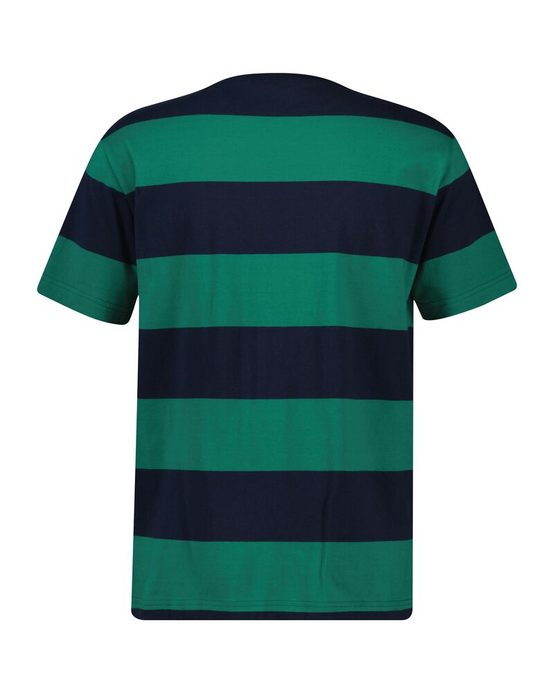 BAR STRIPE SS T-SHIRT Green / S