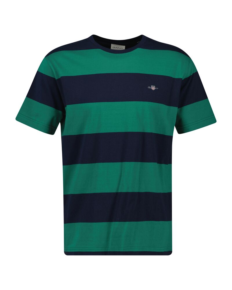 BAR STRIPE SS T-SHIRT Green / S