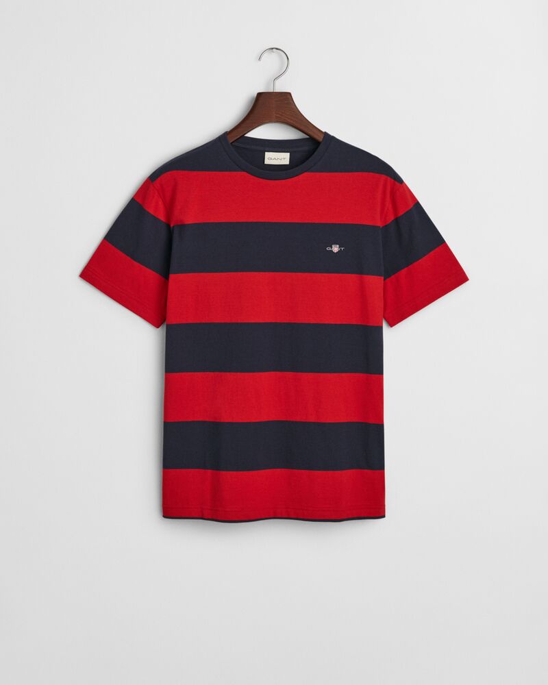 BAR STRIPE SS T-SHIRT Red / S