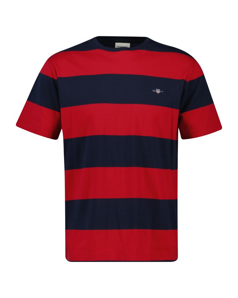 BAR STRIPE SS T-SHIRT Red / S