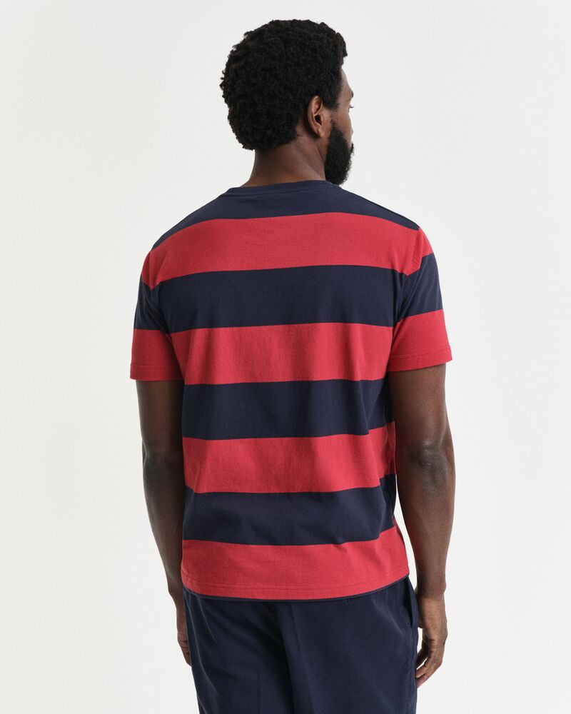 BAR STRIPE SS T-SHIRT Red / S