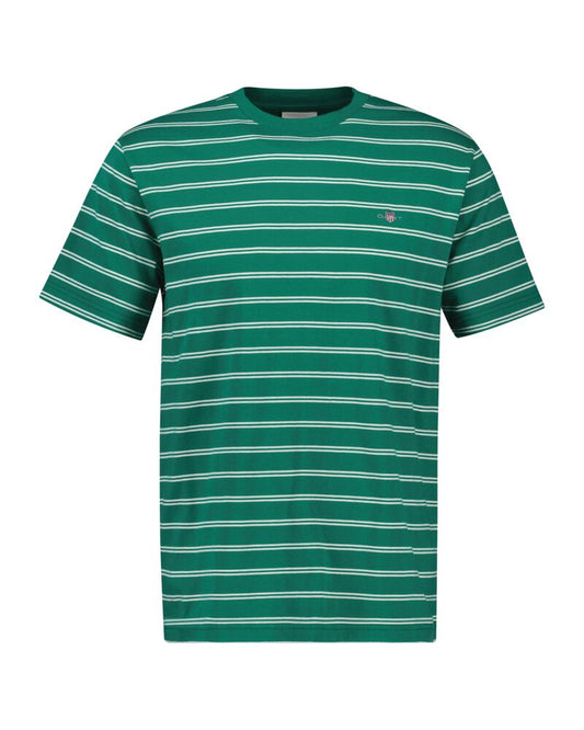 STRIPED SS TSHIRT Green / S