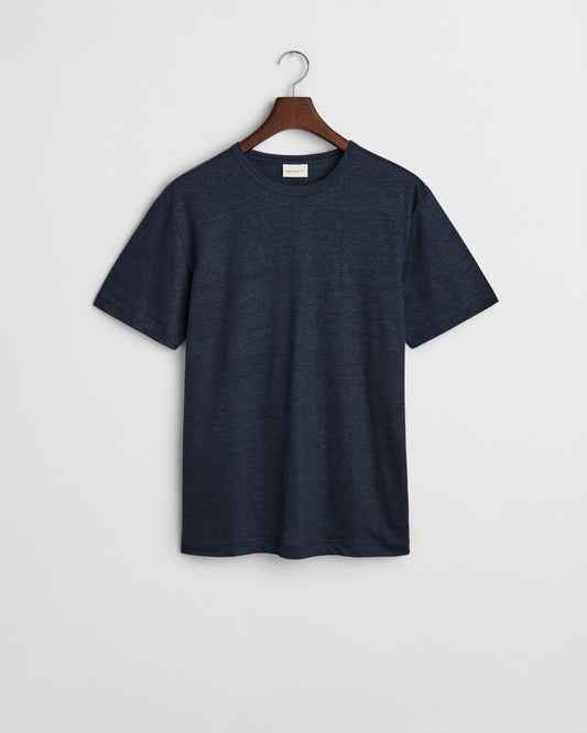 LINEN SS TSHIRT Blue / S