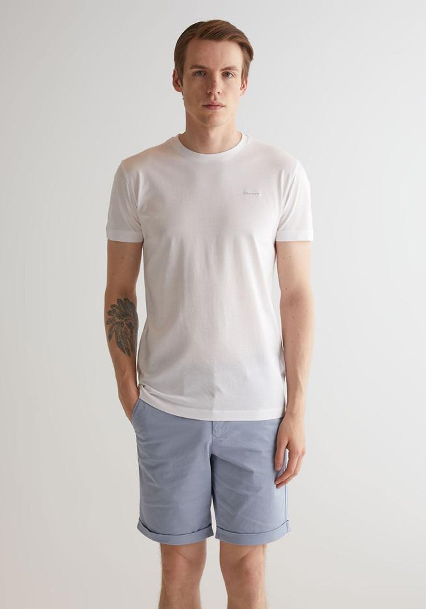 SLIM MERCERIZED SS T-SHIRT