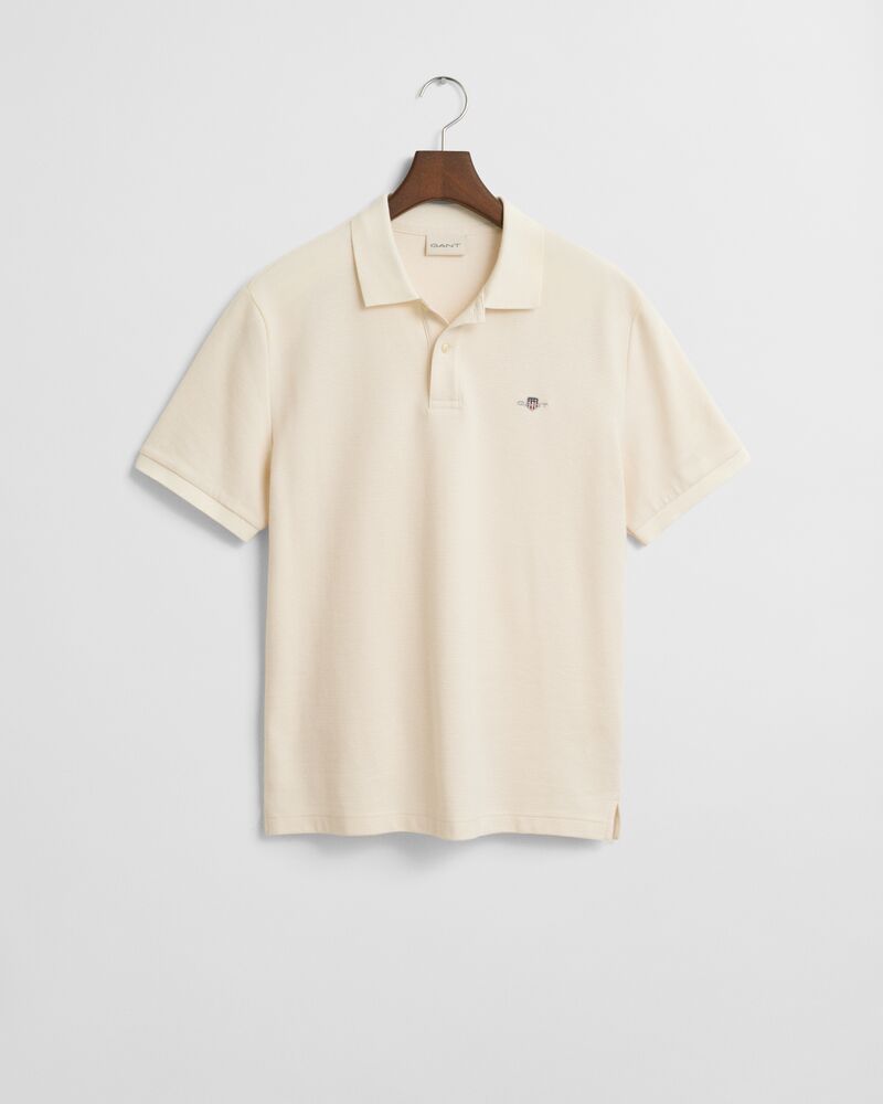 TEXTURED POLO Beige / S