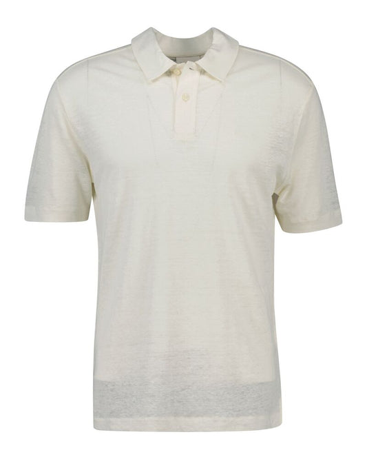 LINEN SS POLO Beige / S