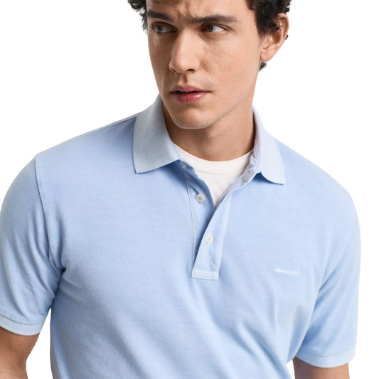Sunfaded Piqué Polo Shirt