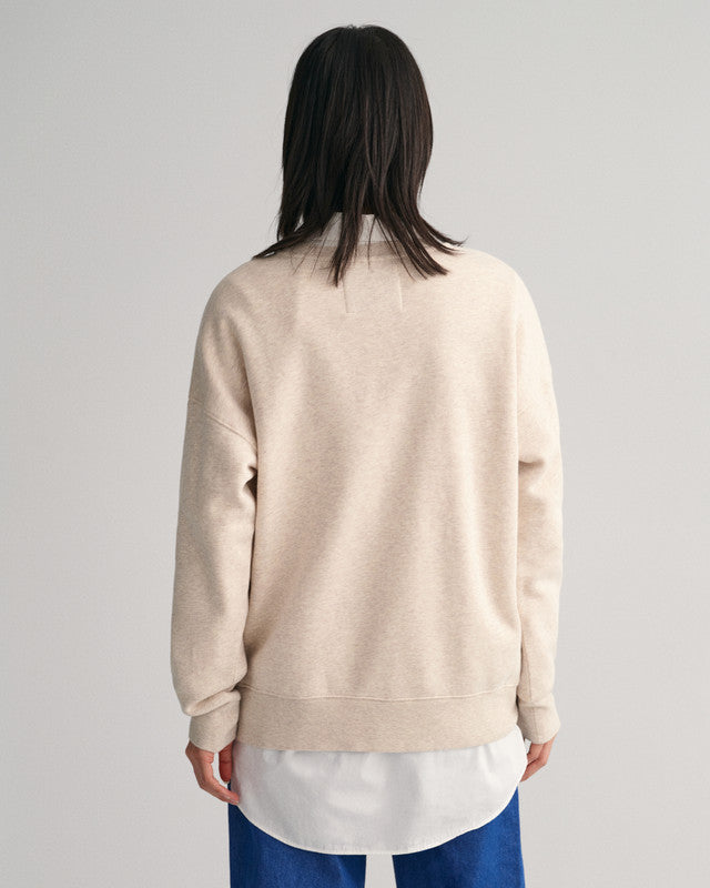 Oversized Gant Usa Crew Neck Sweatshirt