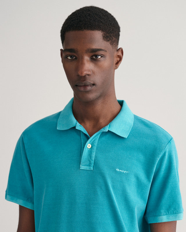 Sunfaded Piqué Polo Shirt