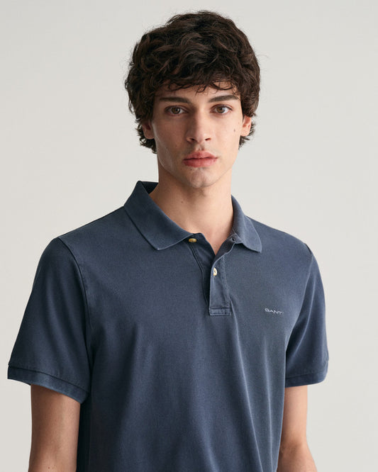 Sunfaded Piqué Polo Shirt