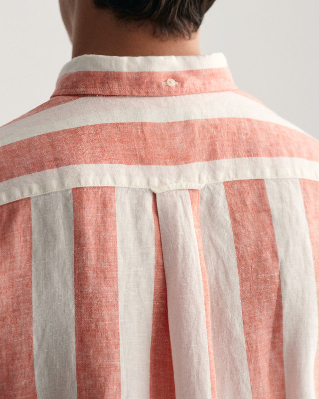 Reg Bold Stripe Linen Shirt