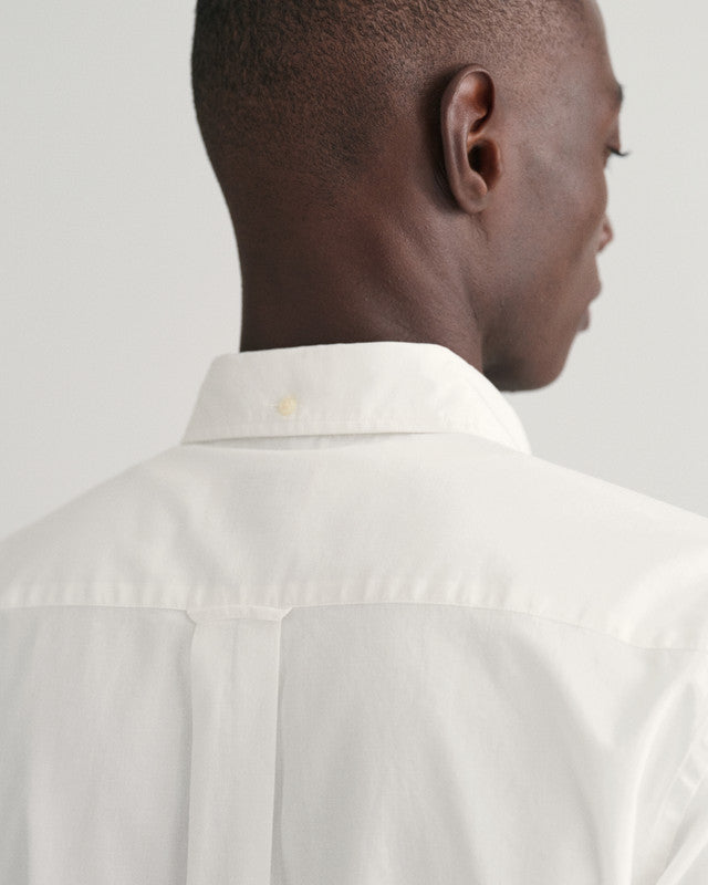 Reg Cotton Linen Ss Shirt