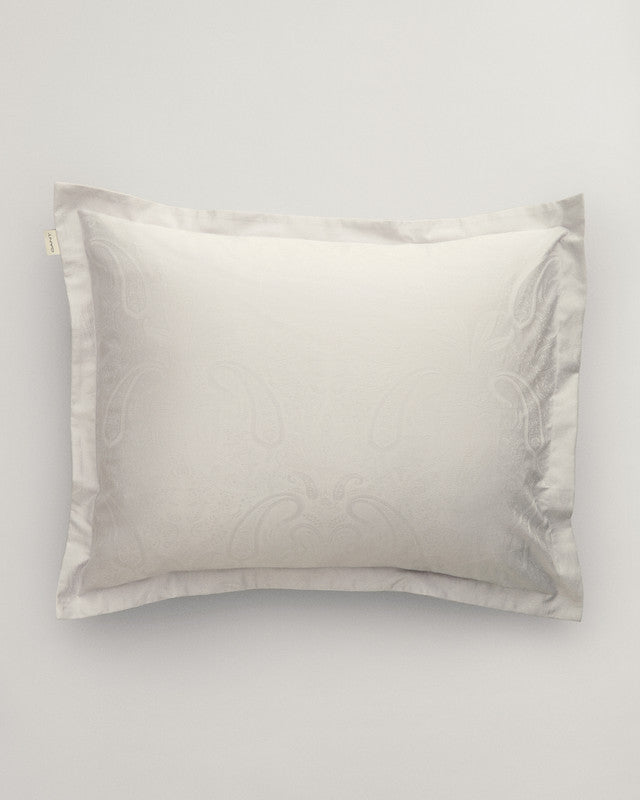 GANT Home Jacquard Paisley Pillow Cover