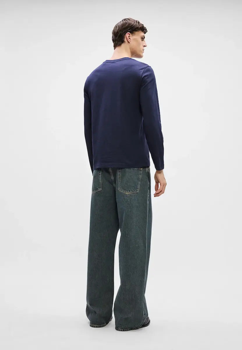 Regular Tonal Shield Long Sleeve T-Shirt