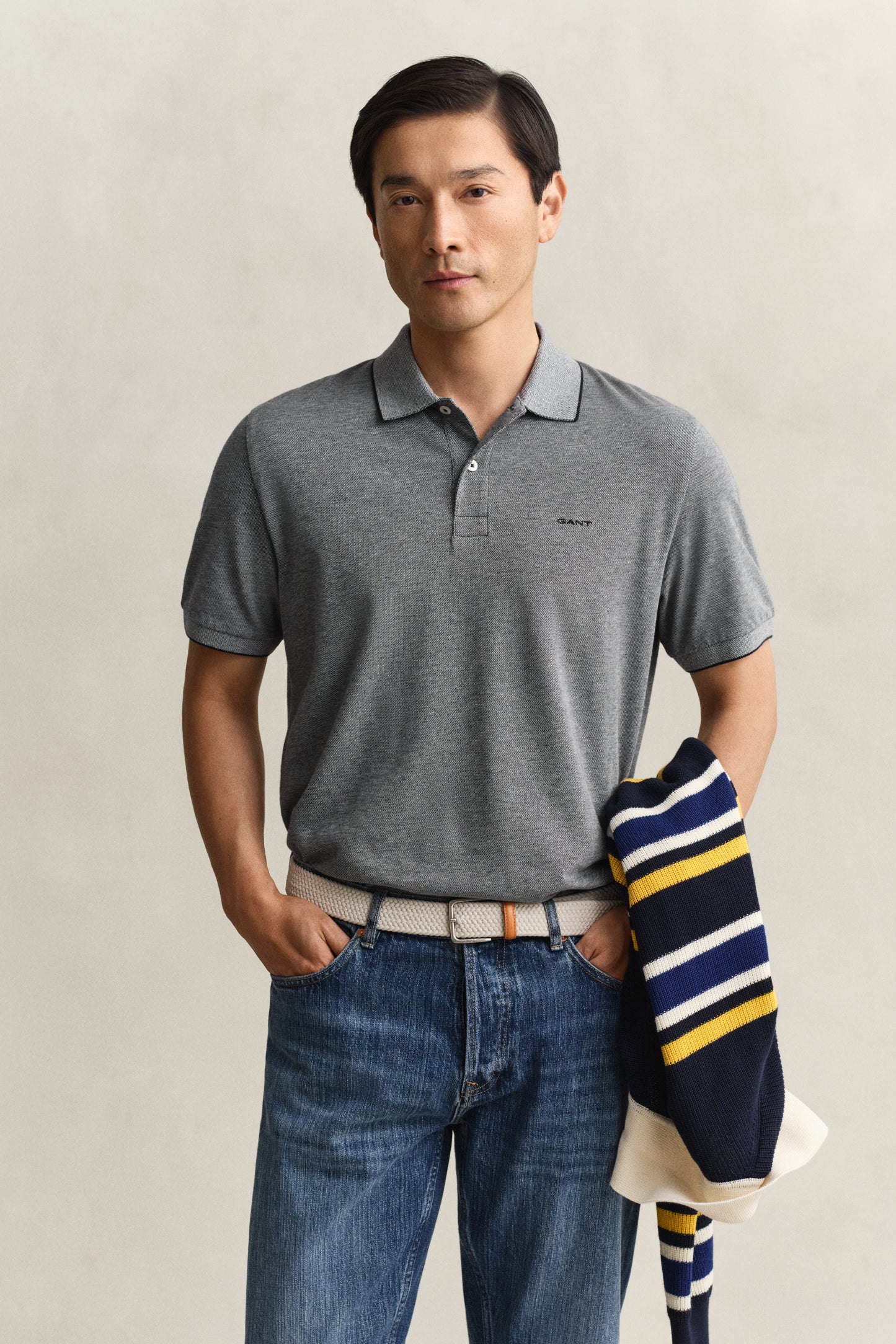 Two Tone SS Polo