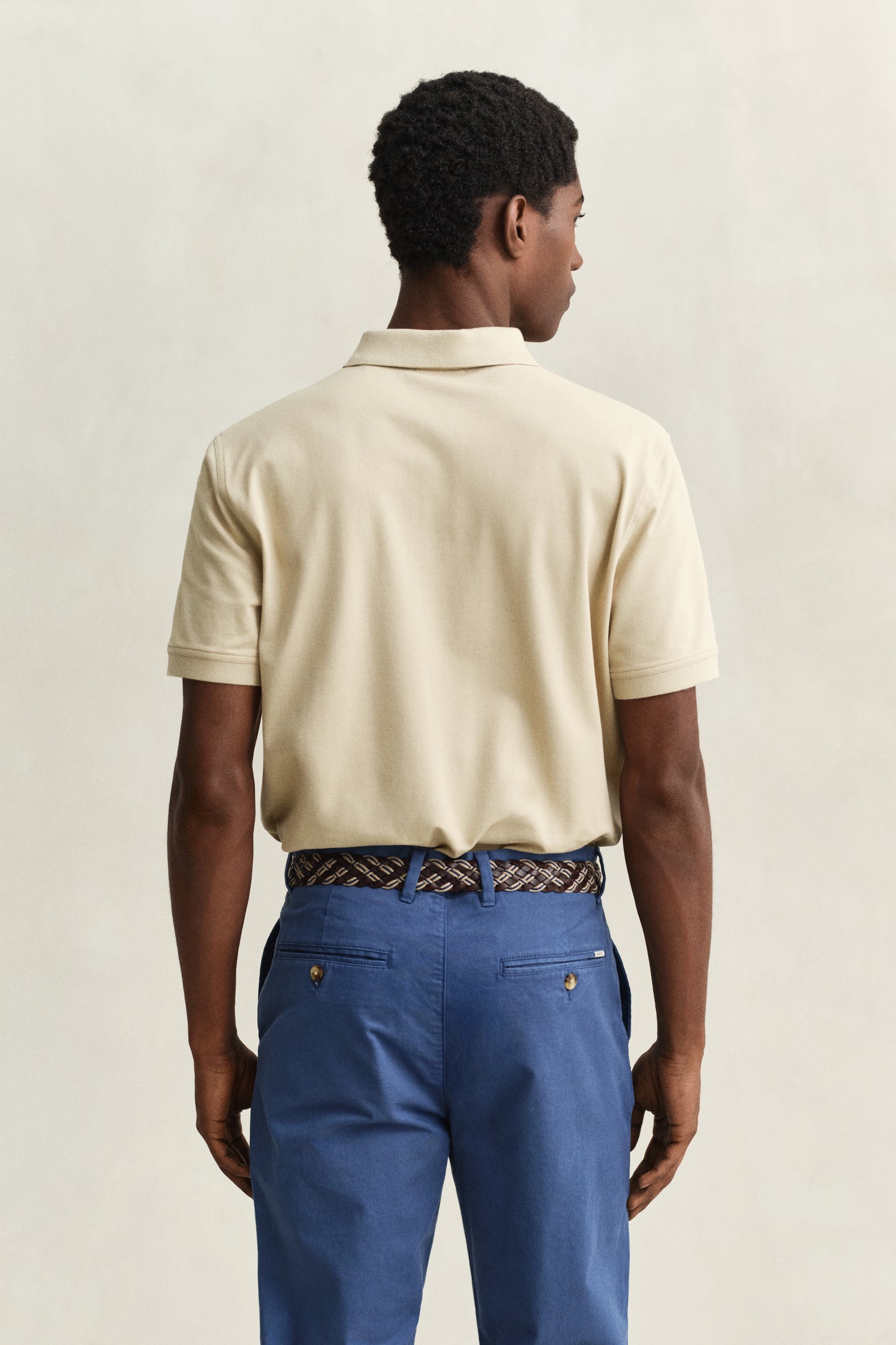 Contrast Piqué Polo Shirt