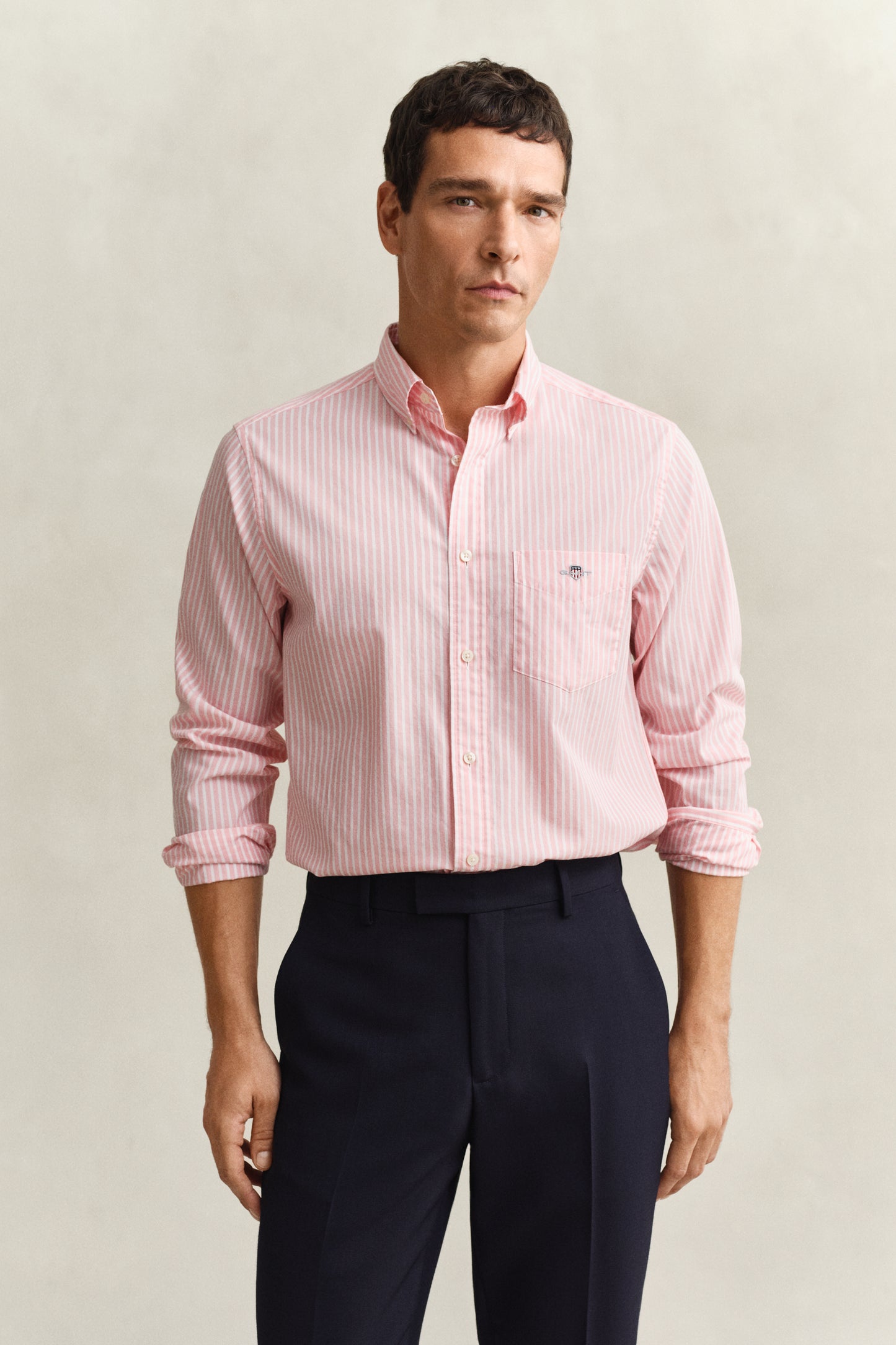 Regular Classic Poplin Stripe Shirt
