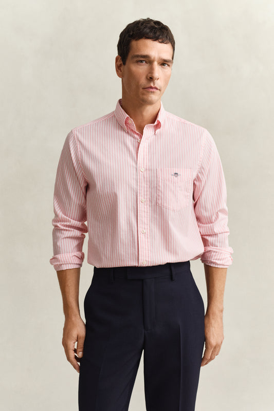 Regular Classic Poplin Stripe Shirt