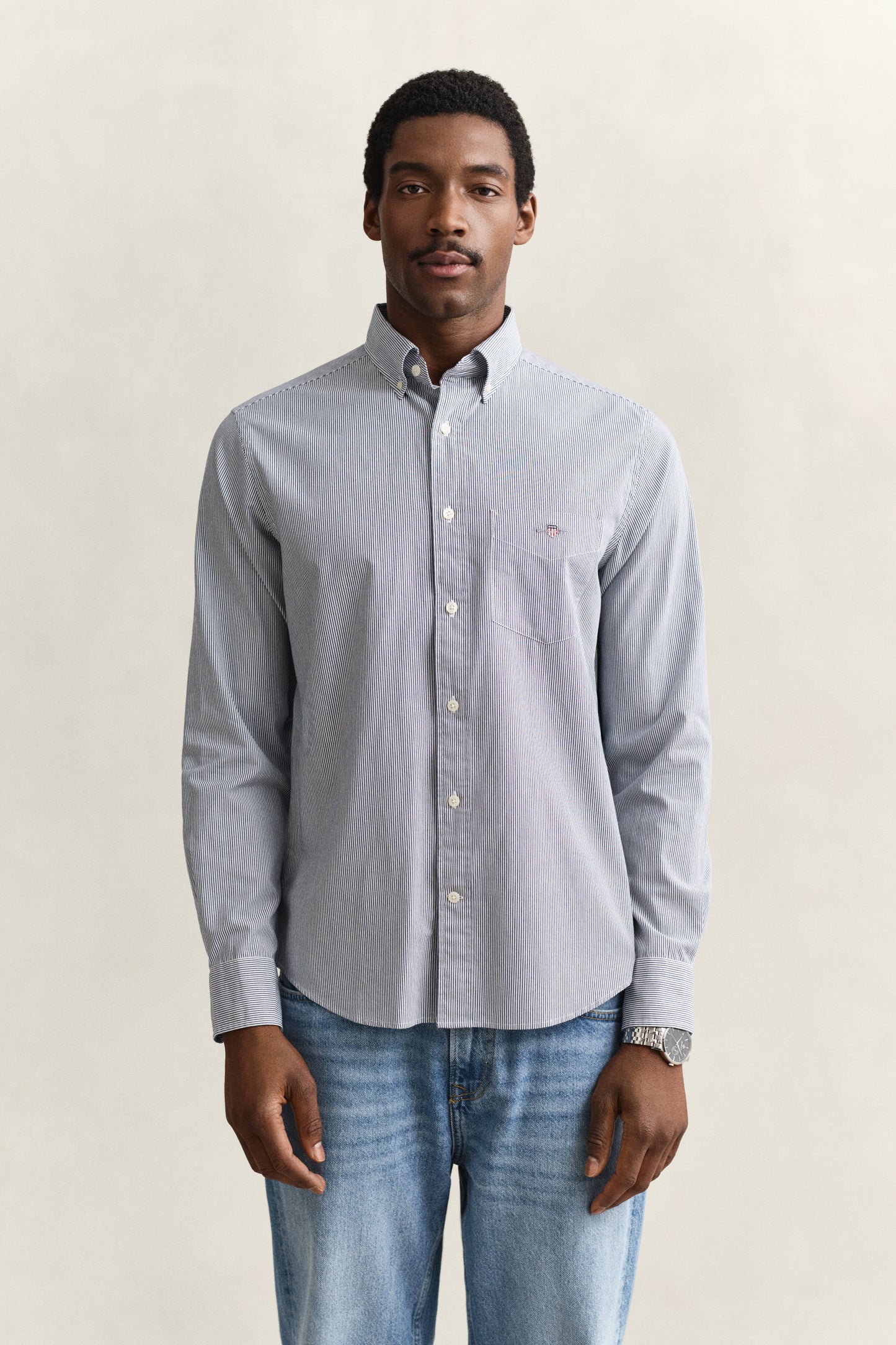 Regular Classic Poplin Banker Shirt
