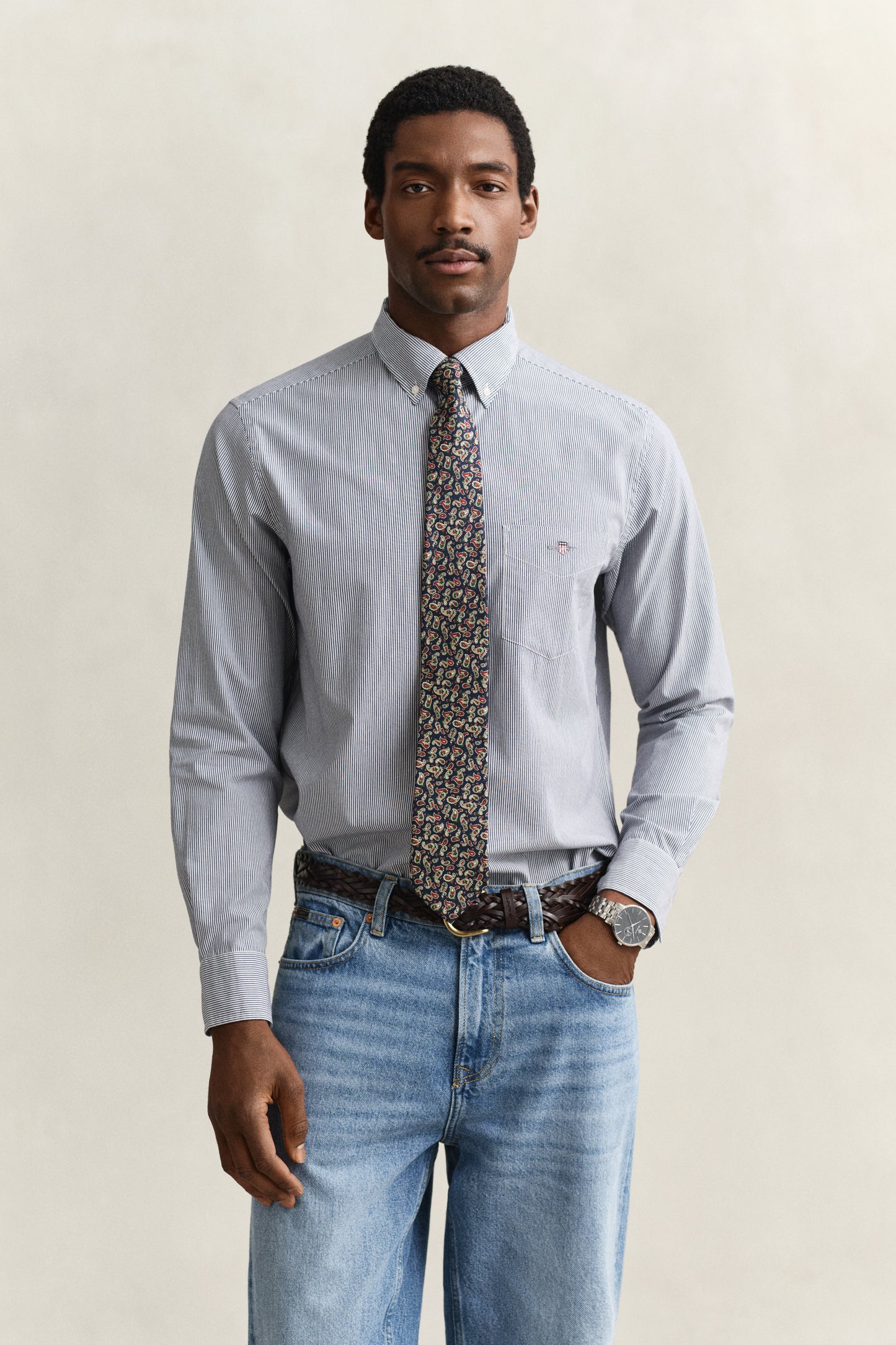 Regular Classic Poplin Banker Shirt