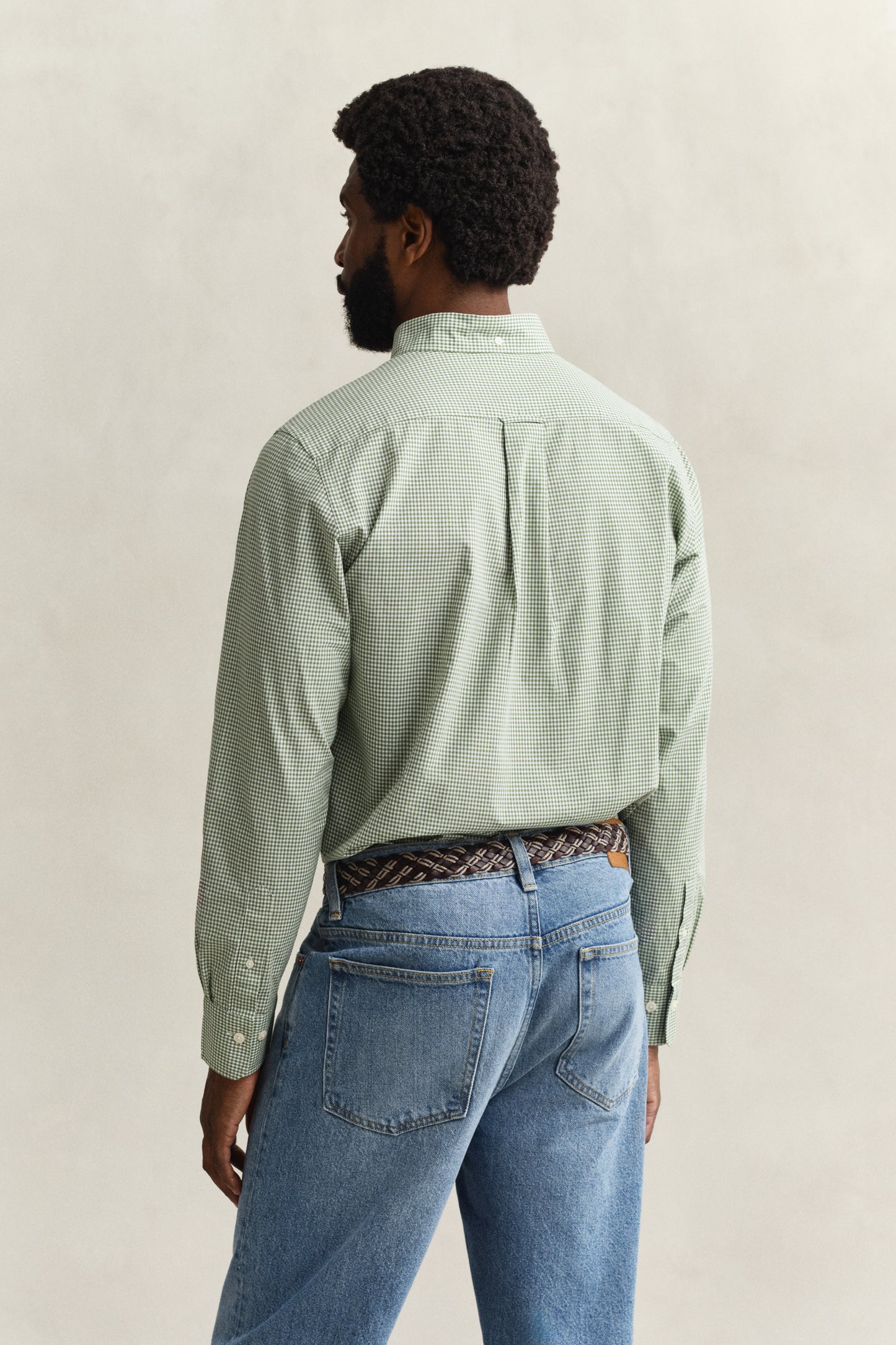 Regular Classic Poplin Gingham Shirt