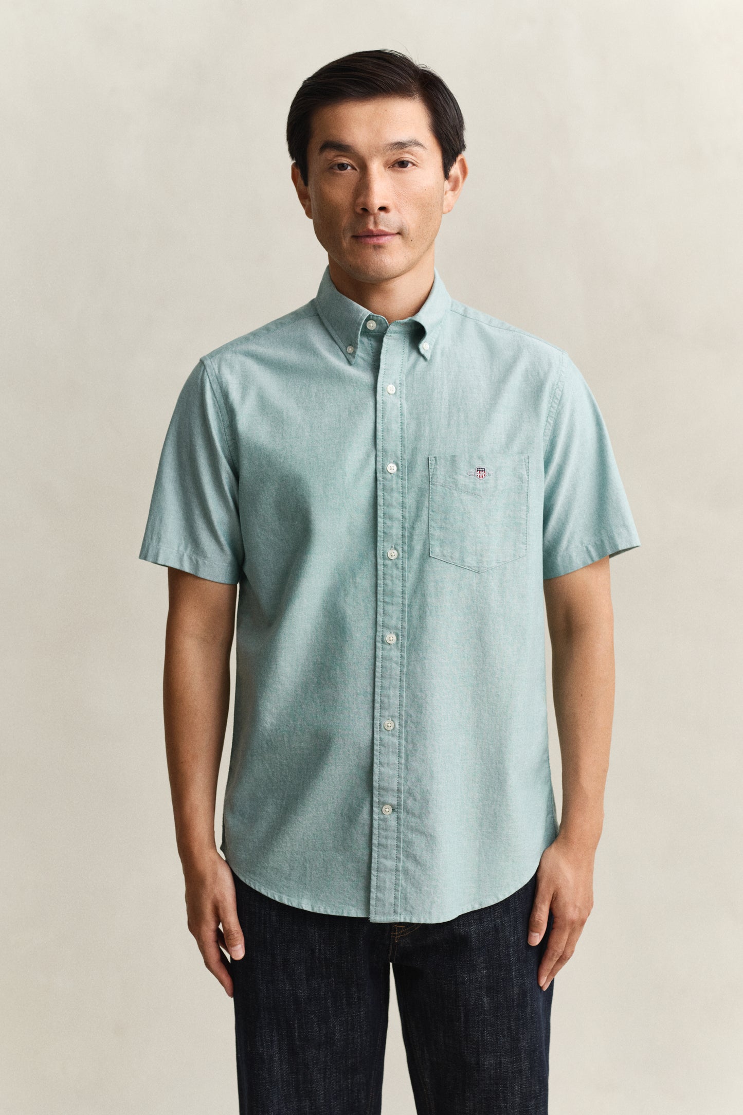 Regular Classic Oxford Short Sleeve Shirt