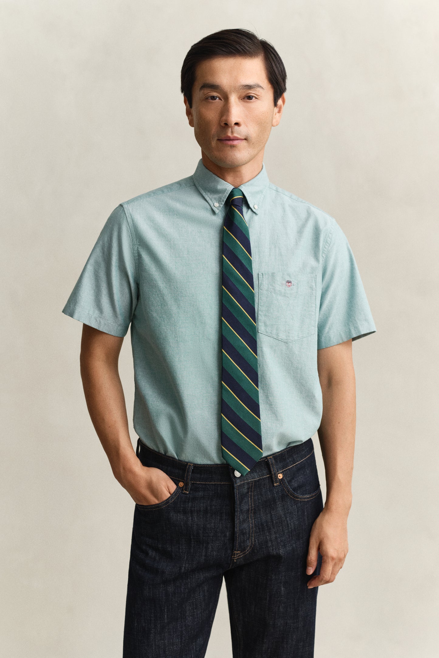Regular Classic Oxford Short Sleeve Shirt